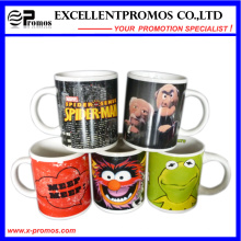 Printed Bright Colorful Ceramic Mug for Promotional (EP-M9154)